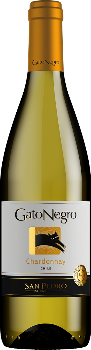 Ingrédients - Vino Gato Negro Chardonnay (450x1200), Png Download