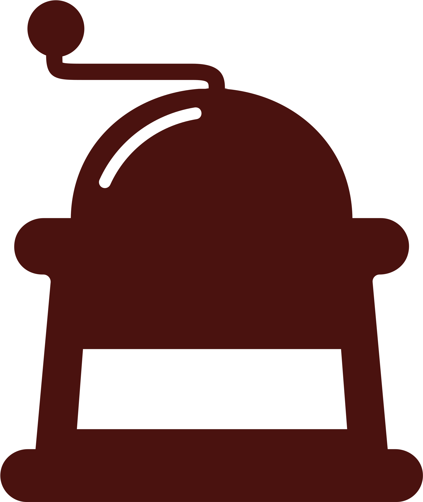 This Free Icons Png Design Of Coffee Mill Flat (2383x2400), Png Download
