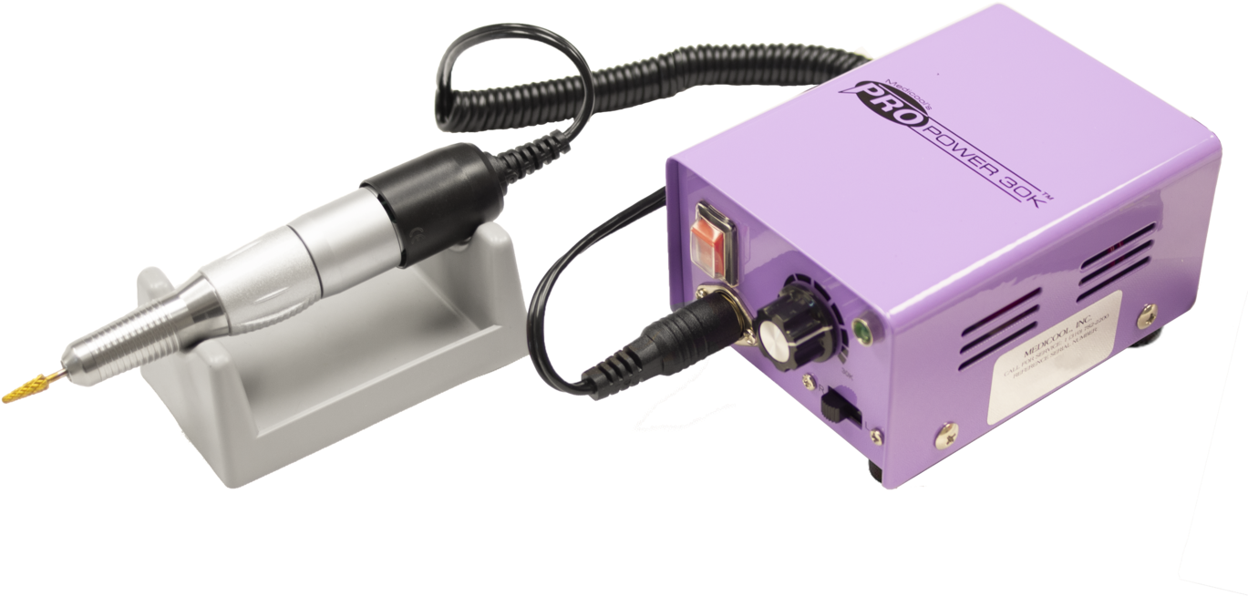 Pro Power® 30k Professional Nail Drill Propow 30p Medicool - Medicool Pro Power 30k Professional Electric Manicure (1400x930), Png Download