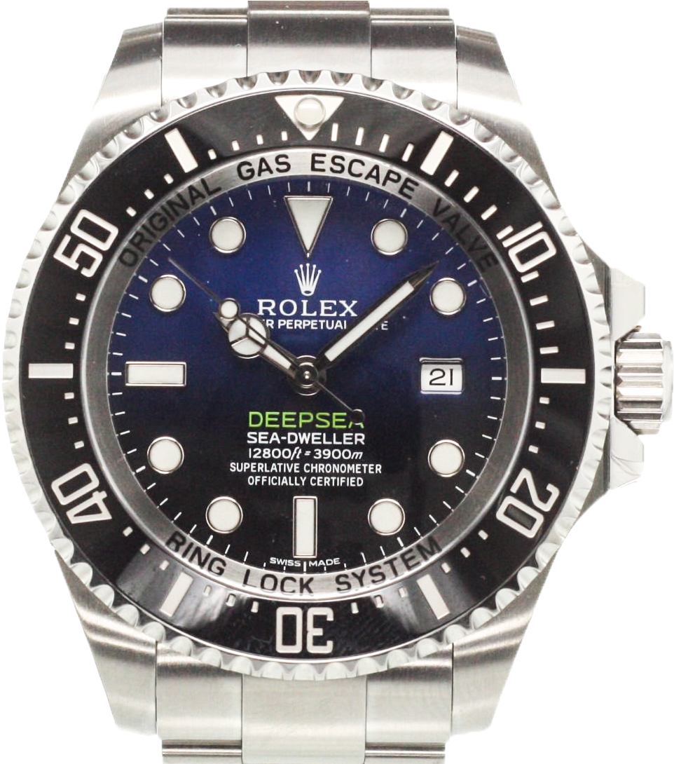 Rolex Deepsea D-blue - Rolex Submariner (1089x1089), Png Download