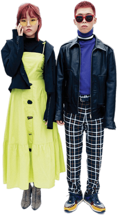 Akdong Musician Fashion Shoot - Akmu Dazed (635x826), Png Download