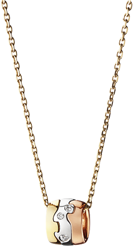 Yellow, White And Rose Gold With Brilliant Cut Diamonds - Diamond Halo Emerald Pendant (1200x1200), Png Download
