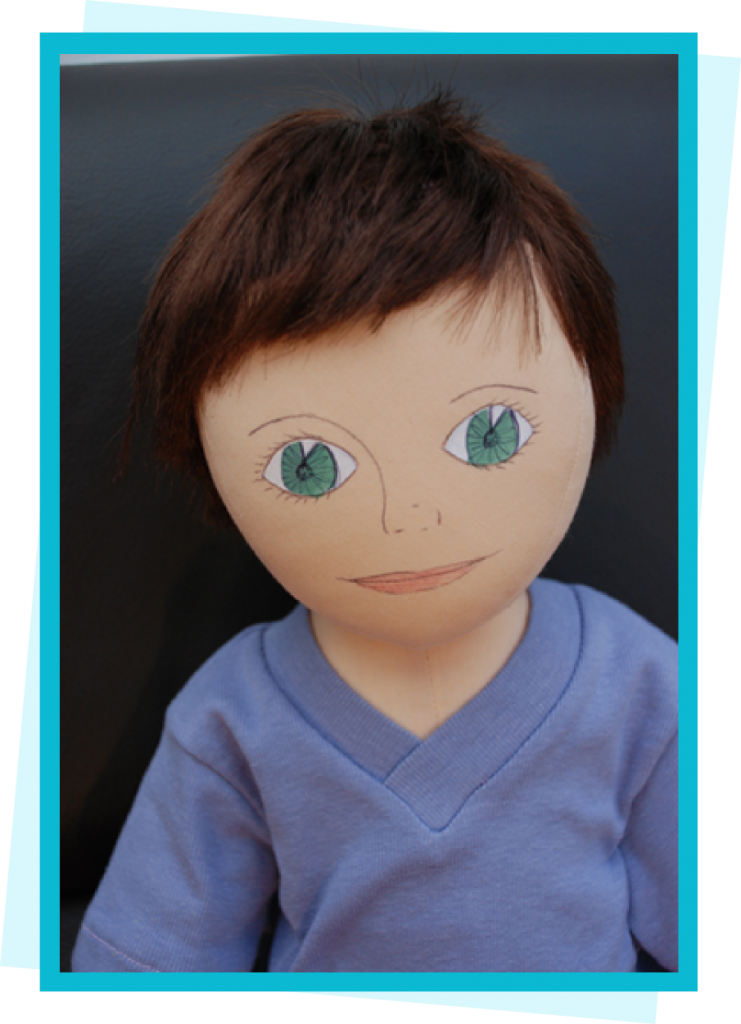 Persona Dolls Don't Live In The Home Corner - Boy Persona Doll With Glasses (741x1024), Png Download