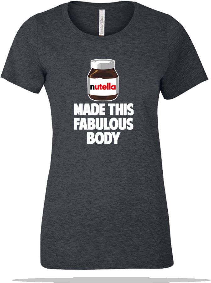 Nutella Body Ladies Tee - Yo Soy Mexicano Cual Es Tu Superpoder (1000x1000), Png Download