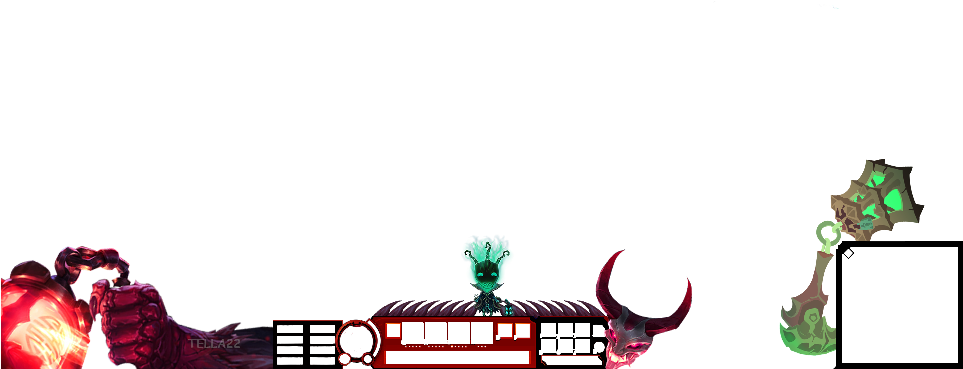 Thresh Overlay - Cartoon (1920x1080), Png Download