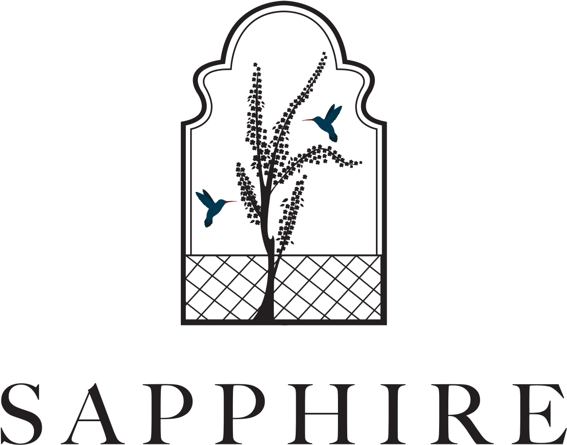 Sapphire - Sapphire Clothing Logo (1200x943), Png Download