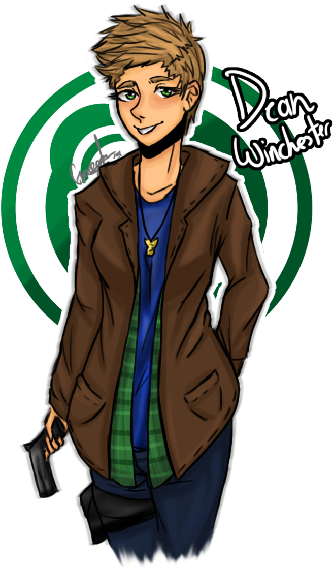 Dean Winchester Clipart Collection Png Sam And Dean - Fem Dean Winchester Fanart (685x1165), Png Download