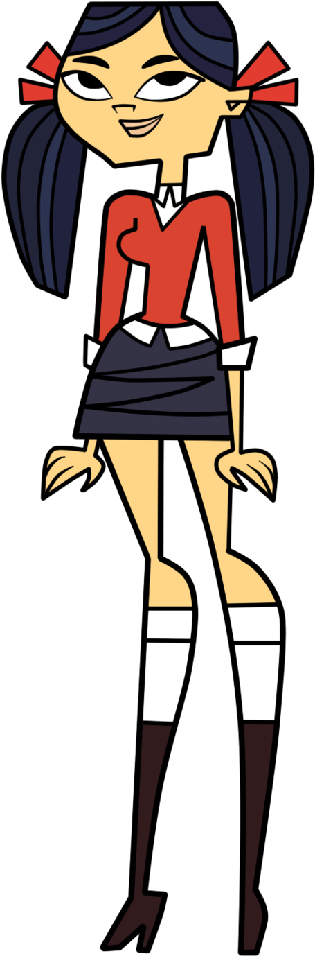 Kitty - Total Drama Kitty (565x1413), Png Download