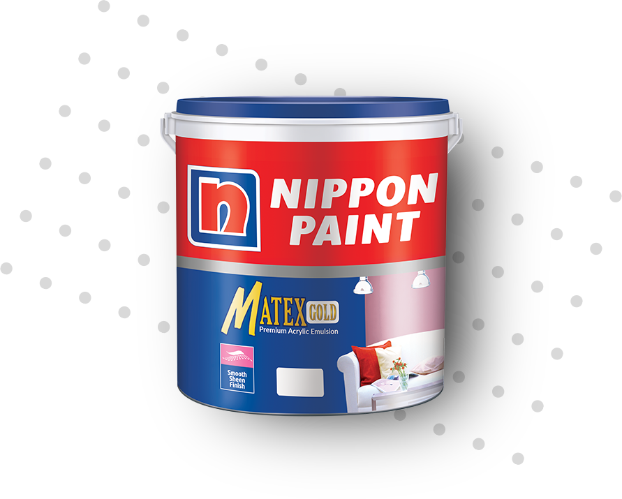 Matex Gold - Nippon Paint Satin Glo (891x715), Png Download