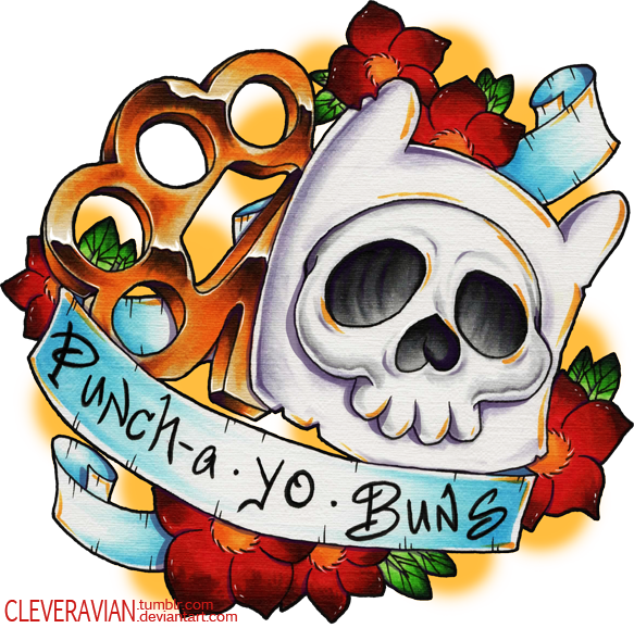 I Would Change The Type Of Flowers And The Font, Also - Adventure Time (583x578), Png Download