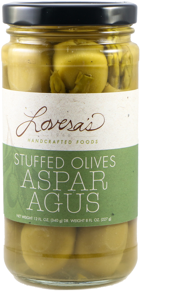 Asparagus Stuffed Olives - Pickled Cucumber (1187x1280), Png Download