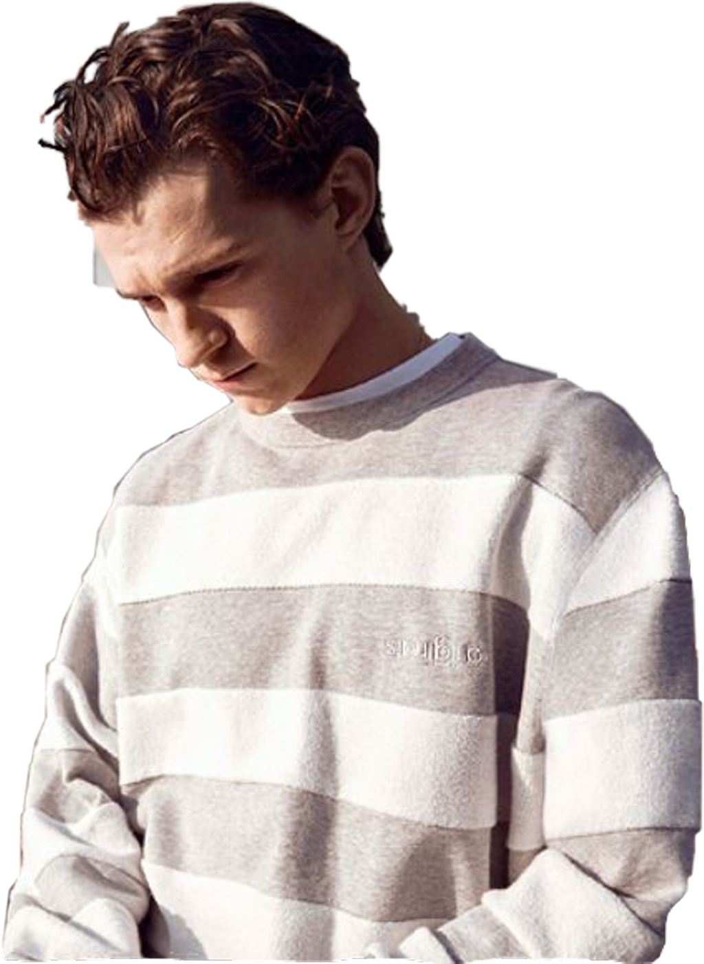 Tomholland Sticker - Tom Holland Hd Cute (1024x1401), Png Download