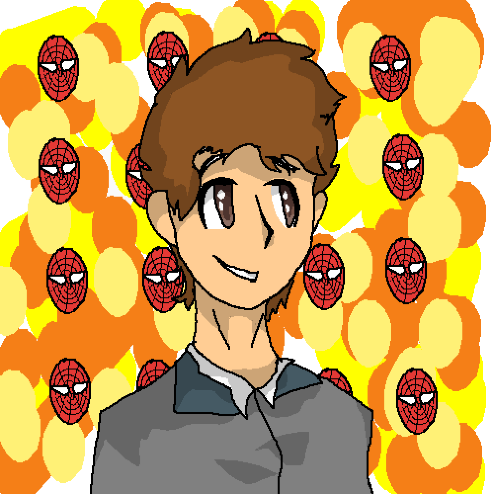 Tom Holland Request - Cartoon (1000x1000), Png Download