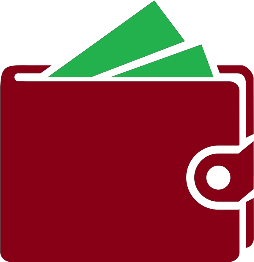 Handbag Wallet Computer Cash Icons Png Download Free - Cartera Png Dibujo (1024x1024), Png Download