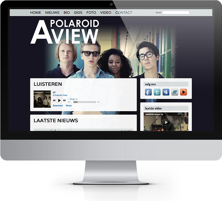 A Polaroid View Band Corneel Online - Auto Service (1012x775), Png Download