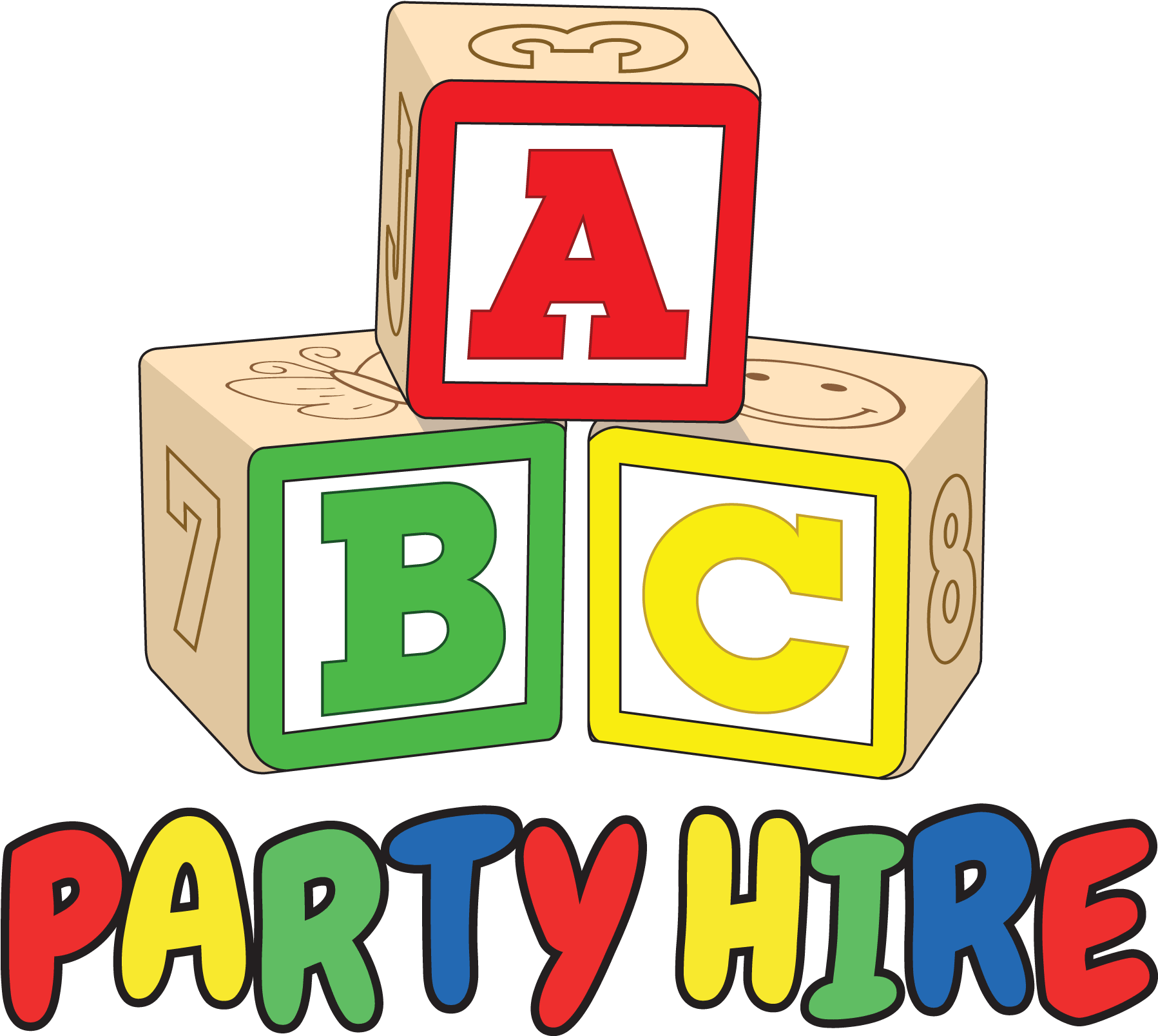 Abc Party Hire - Kids Abc Themed Party (1796x1631), Png Download
