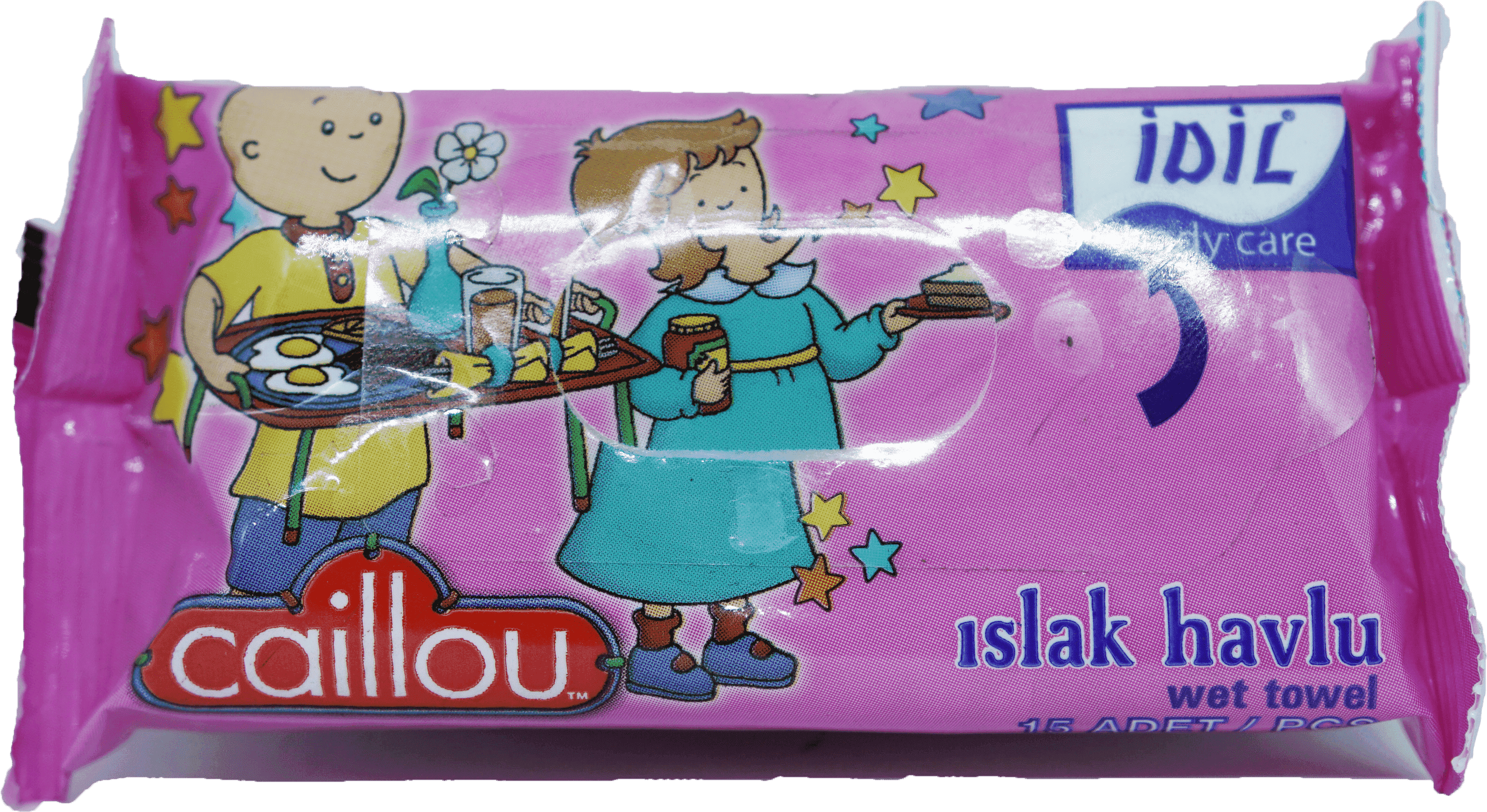Caillou Islak Havlu 15pcs - Caillou (3616x3616), Png Download