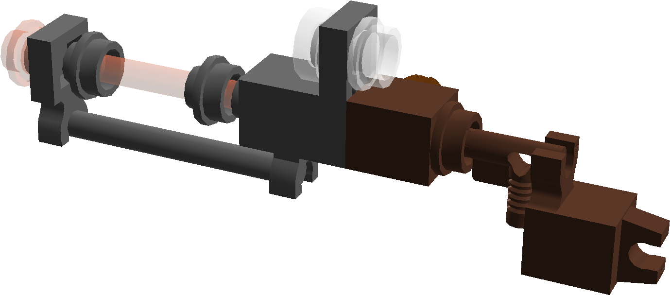Comparing Original Barrel With The Finished One - Assault Rifle (1591x748), Png Download