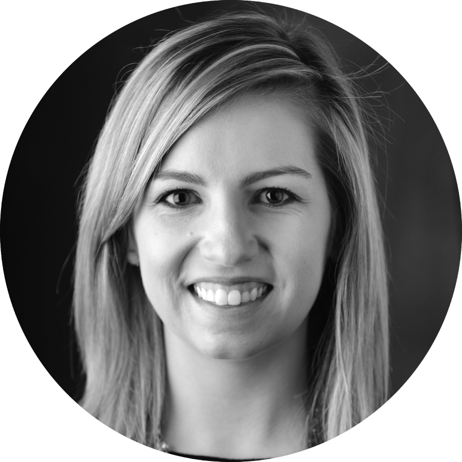 Audrey Bloemer Bw Headshot - Girl (900x900), Png Download