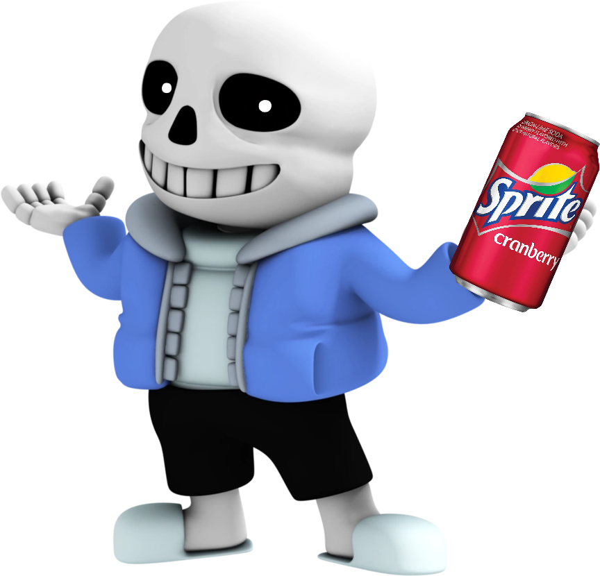Spritecranberry - Skeleton With Blue Hoodie (894x894), Png Download