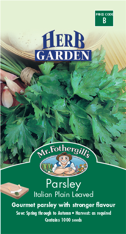 Mr Fothergill's Parsley Italian Plain Leafed Seeds - Thao Moc Vung Siberia (800x800), Png Download