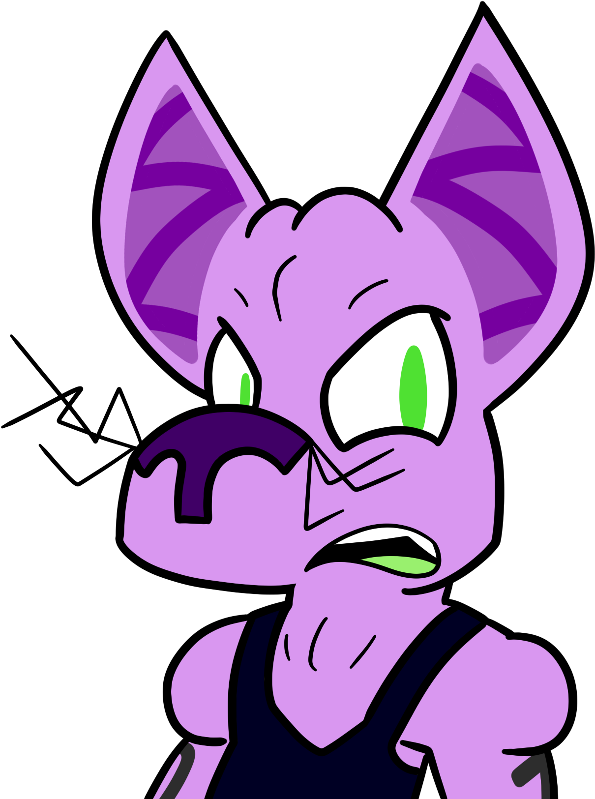 Spinky Headshot - Cartoon (1630x1703), Png Download