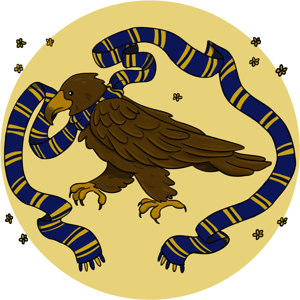 Ravenclaw - Illustration (1100x1100), Png Download