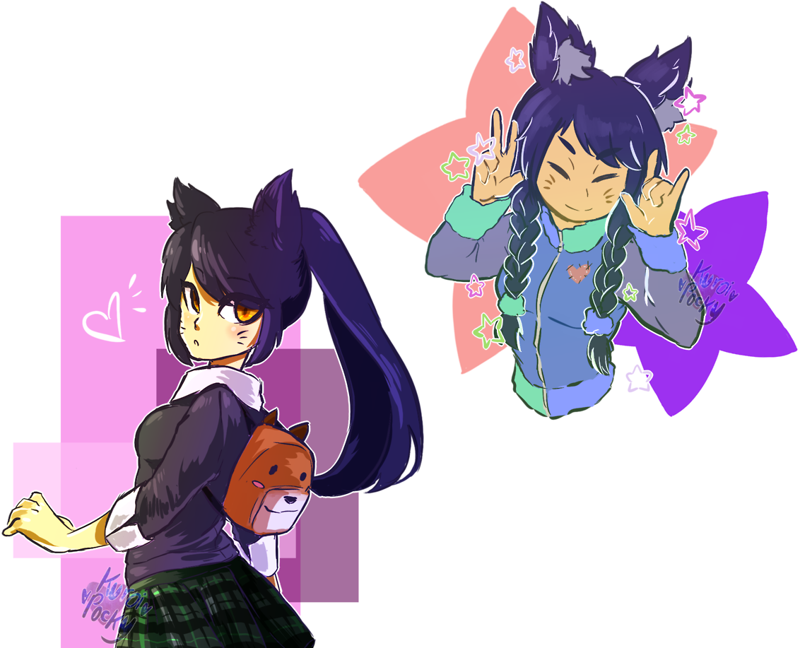 “ahri, My Beautiful Babe ” - Cartoon (1280x940), Png Download