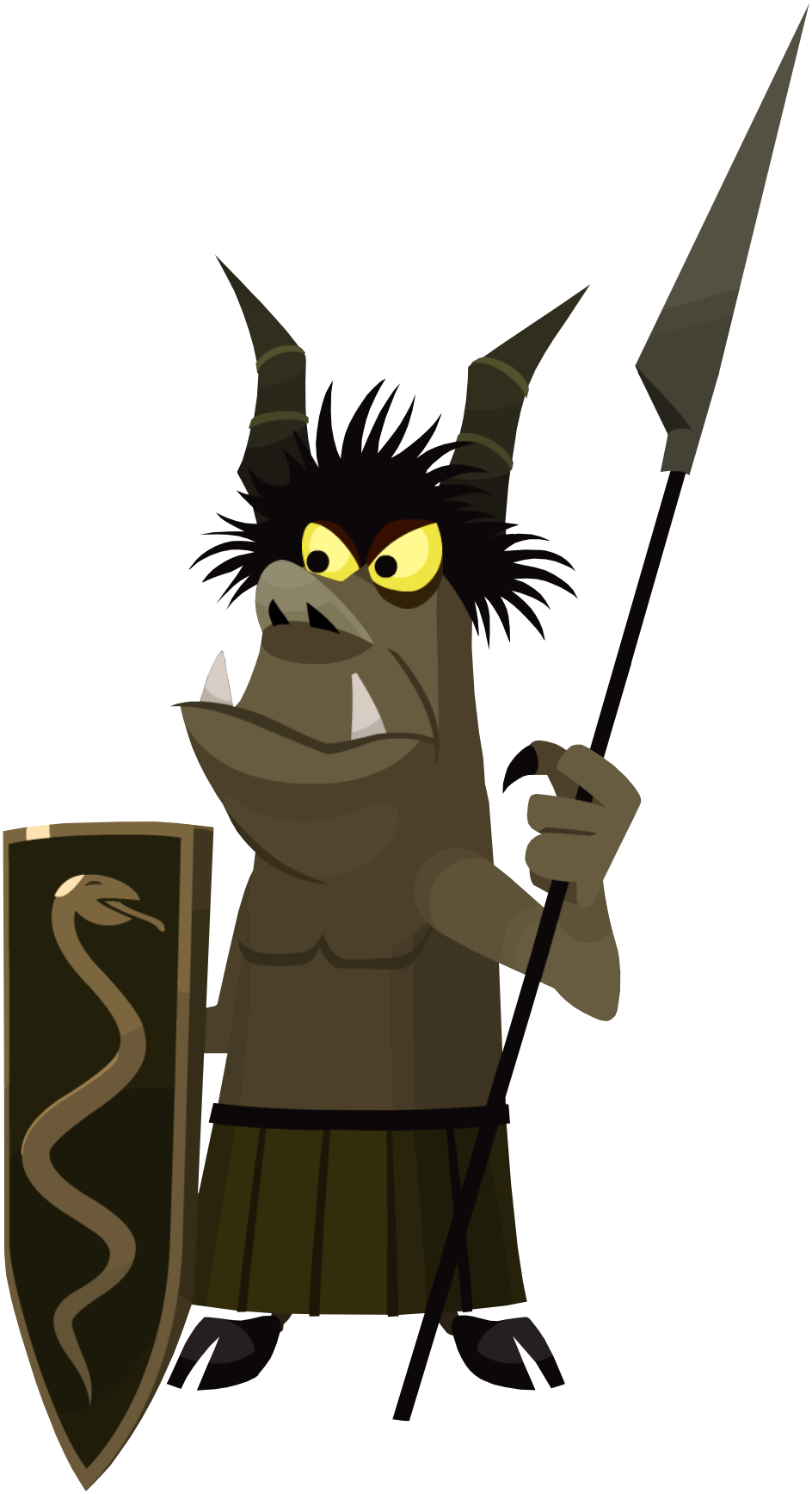 Maleficent's Goon Khux - Illustration (944x1735), Png Download