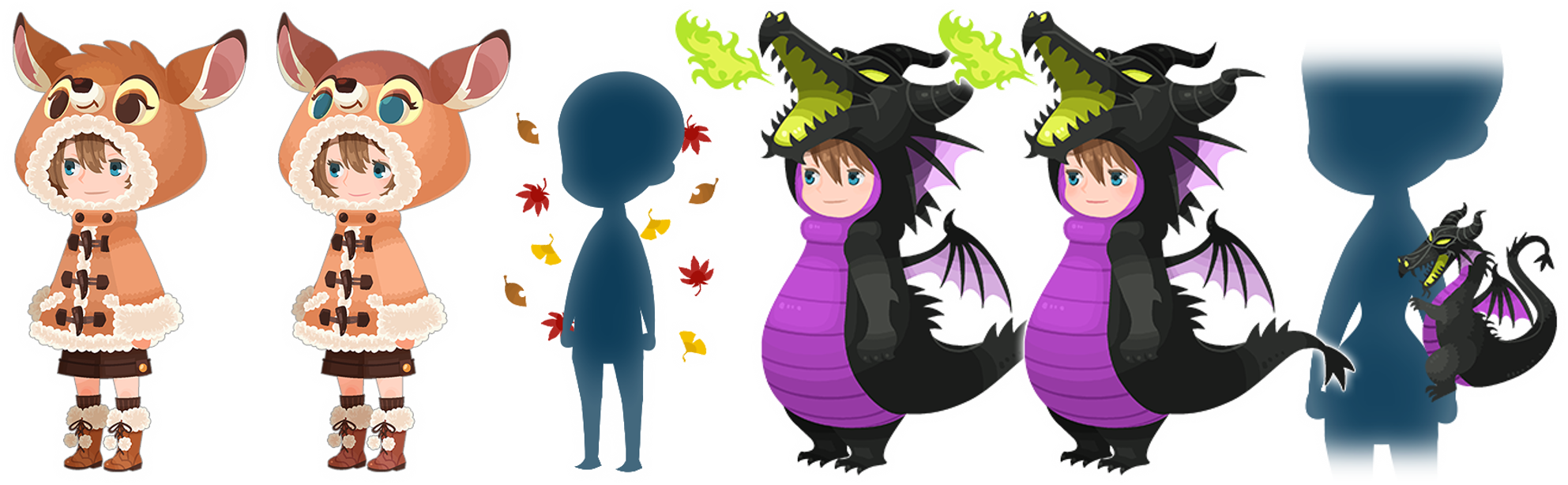 Mirror Clipart Maleficent - Kingdom Hearts Union X Avatar Boards (1985x614), Png Download