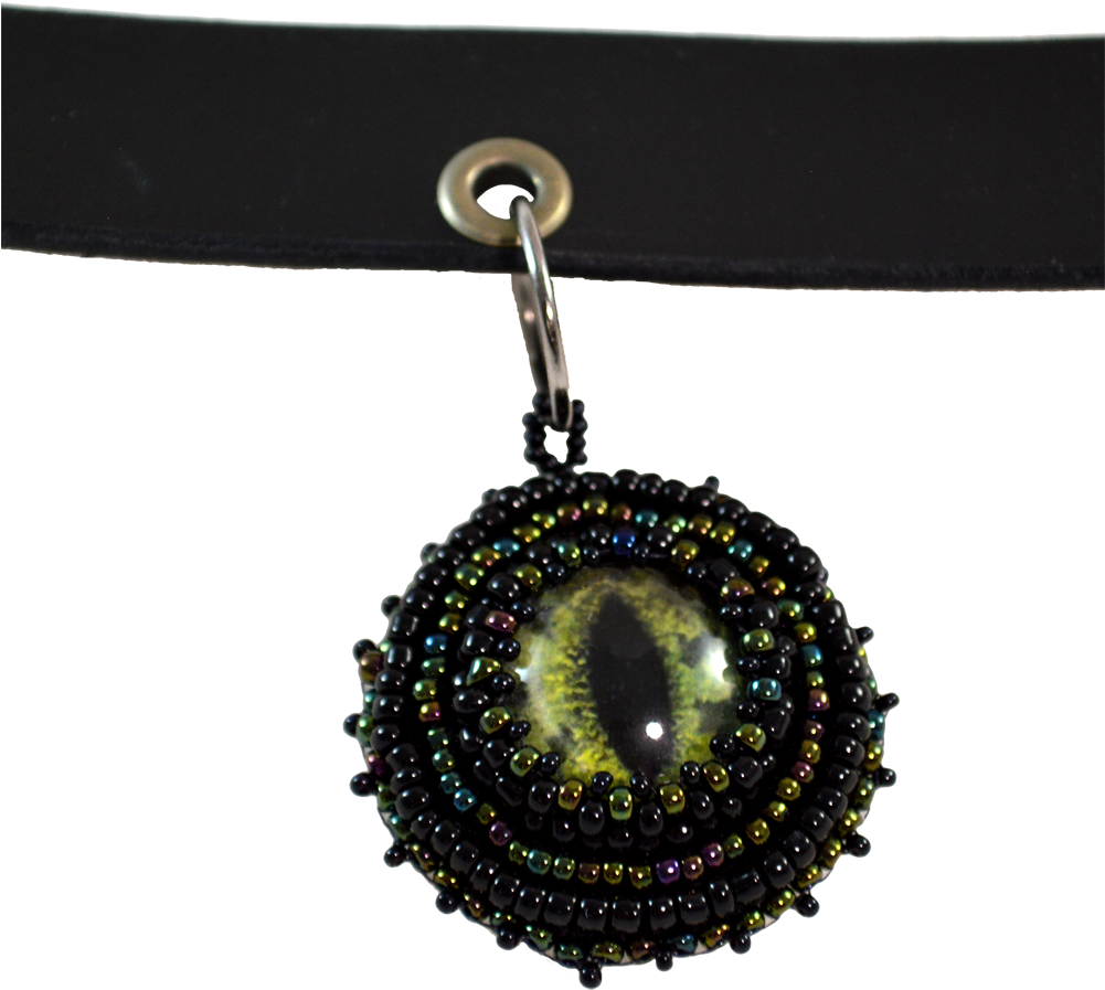 Green Choker - Bead (1000x1000), Png Download