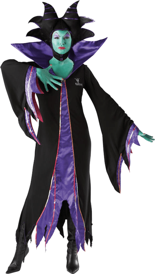 Disney Maleficent Costume - Sleeping Beauty Maleficent Kostüm (600x951), Png Download
