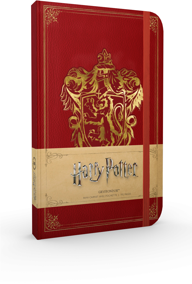 Harry Potter, Mini-carnet Gryffondor - Illustration (800x1496), Png Download