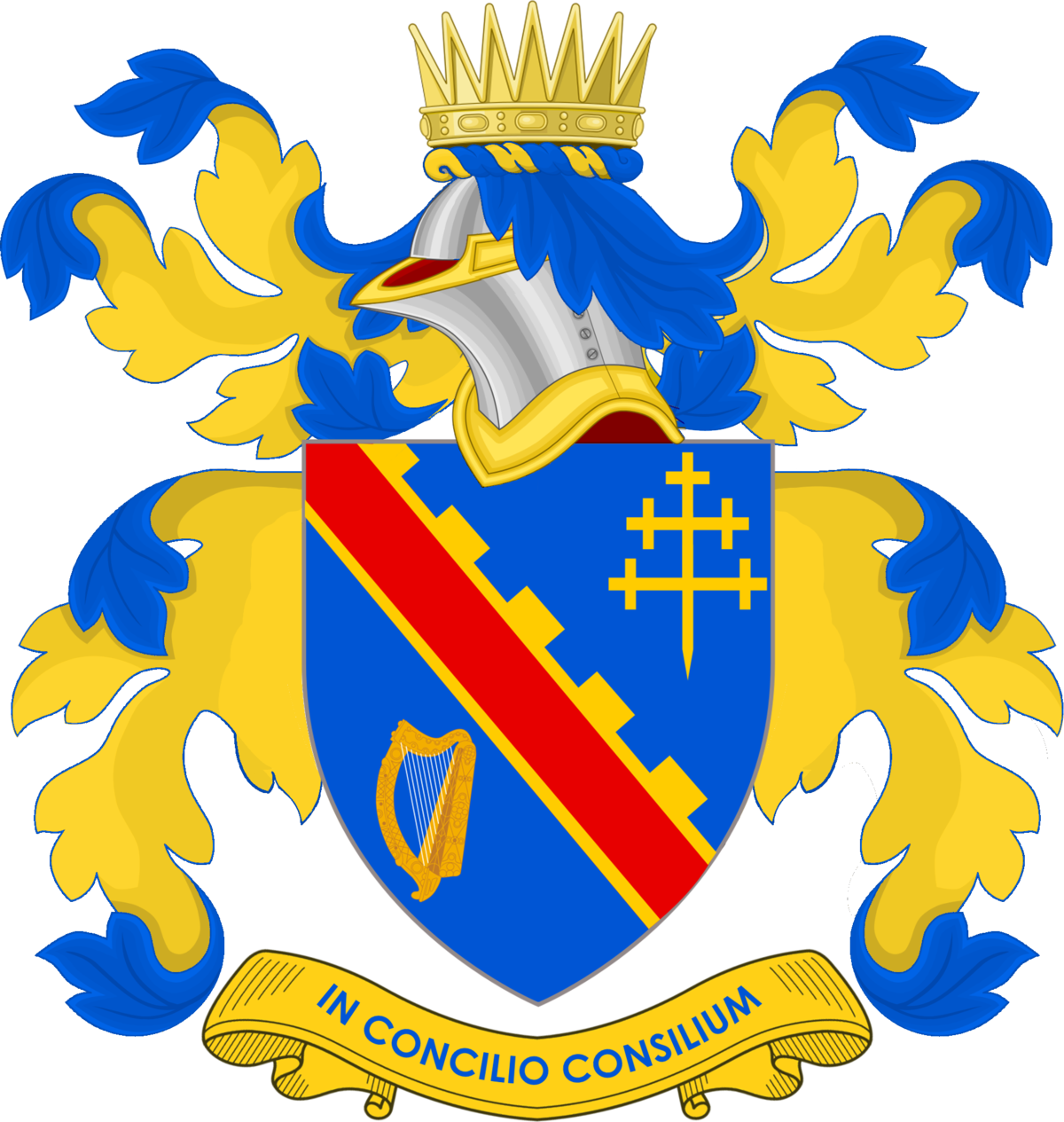 Sir Coat Of Arms (1200x1265), Png Download