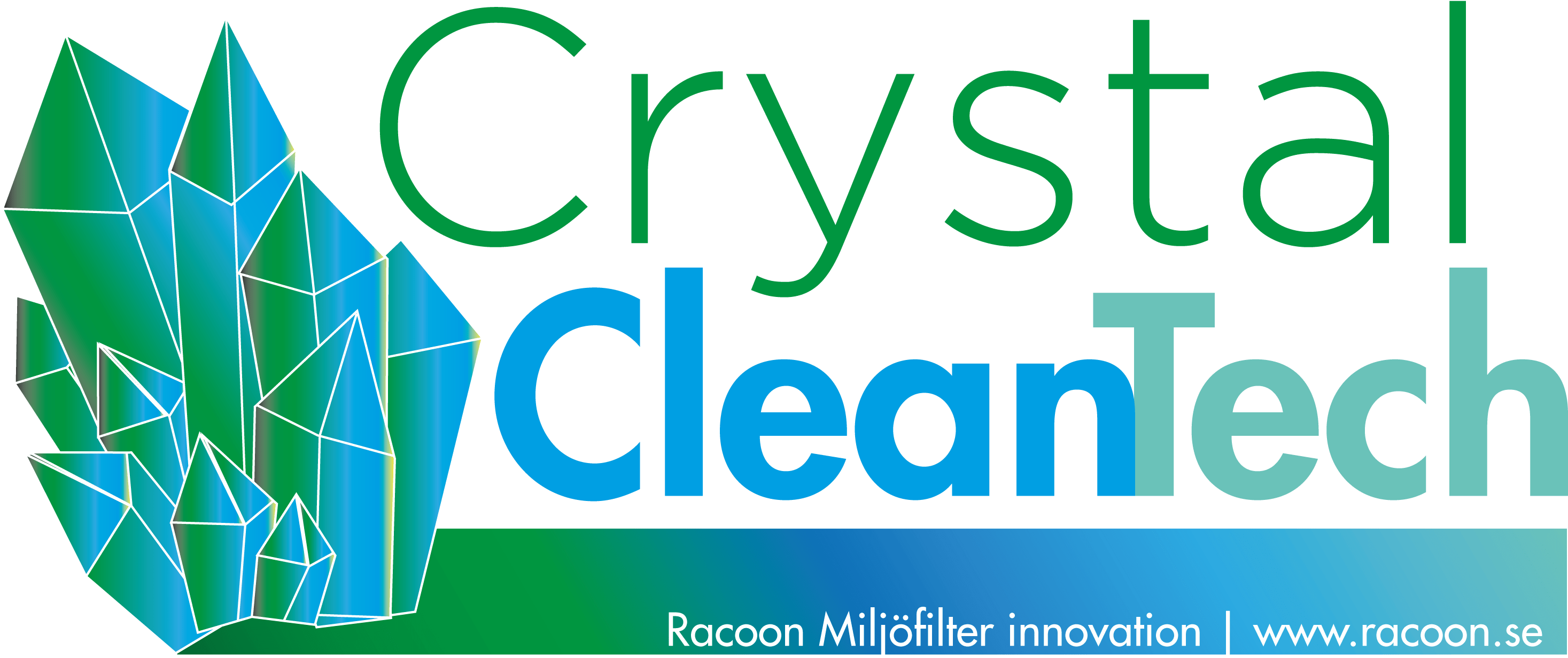 Crystal Cleantech Logo - Graphic Design (2959x1305), Png Download