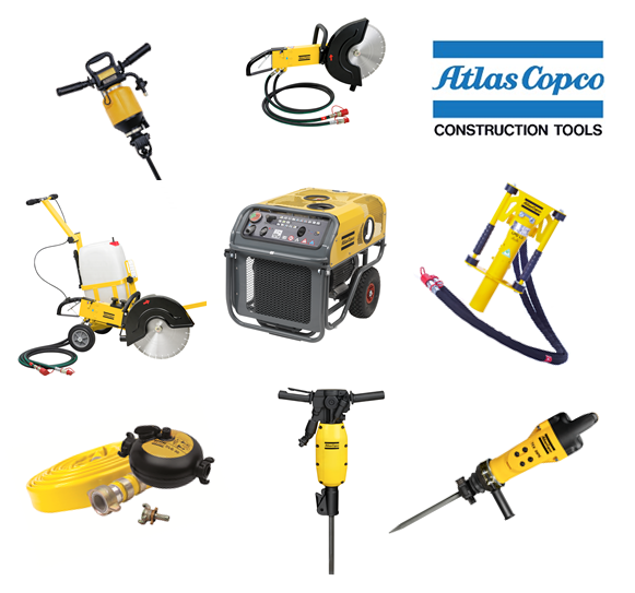 Atlas Copco (581x543), Png Download