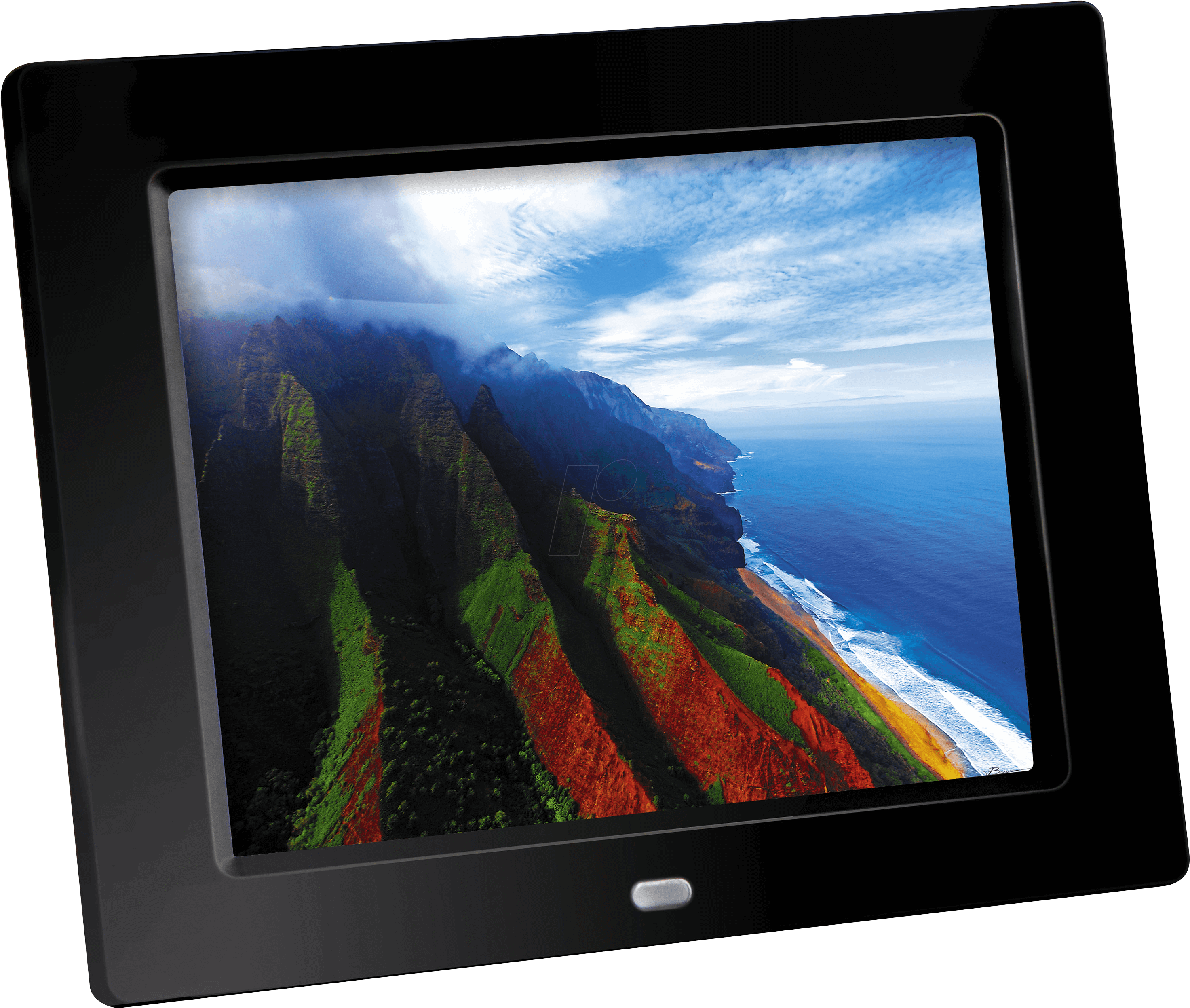 Digital Photo Frame - Braun Digiframe 82 20,32cm Hardware/electronic (3000x2545), Png Download