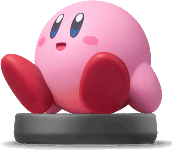Nintendo Amiibo - Super Smash Bros Ultimate Amiibo Kirby (600x600), Png Download