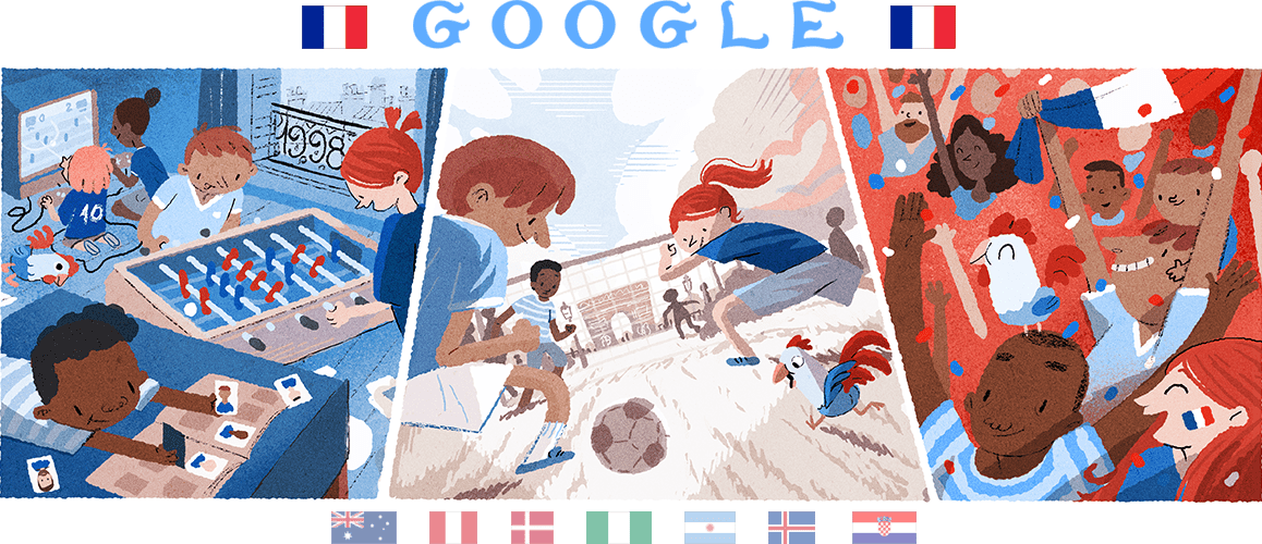 Show Headers - World Cup 2018 Google (1158x500), Png Download
