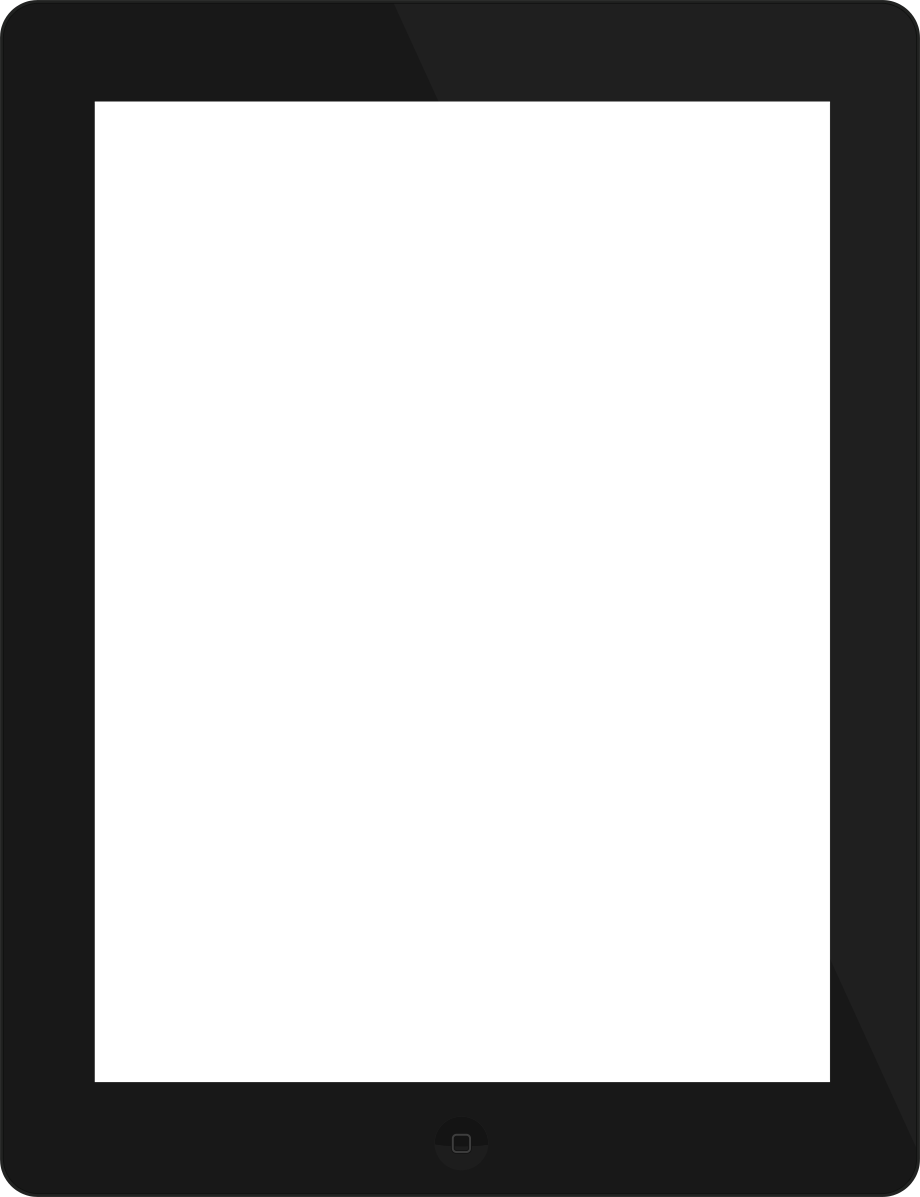 Flat Screen Tv Clip Art - Ipad Pro Png Transparent (920x1197), Png Download