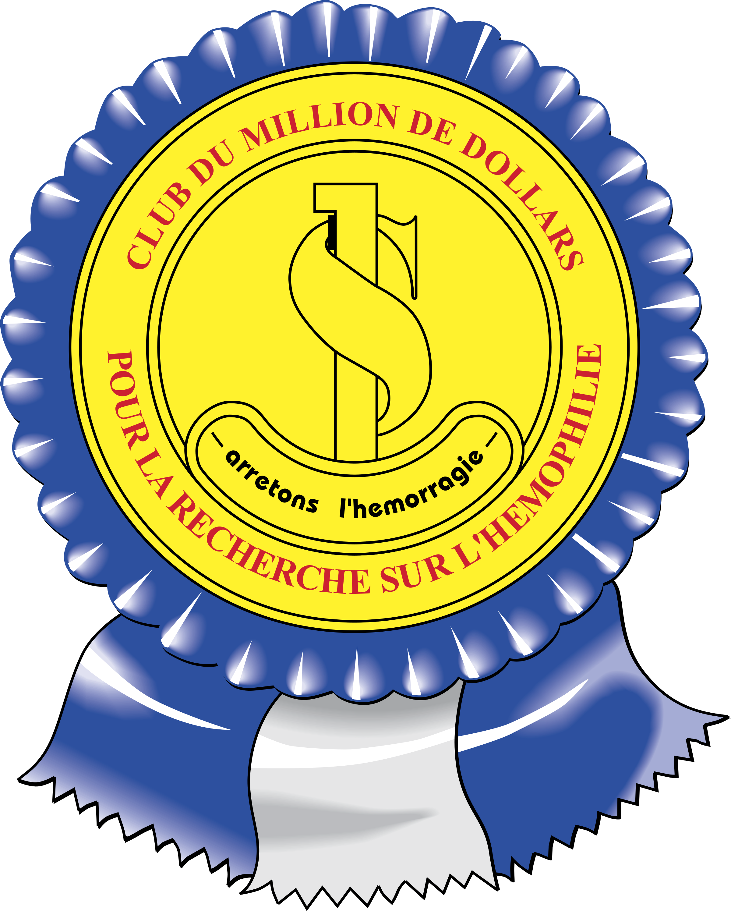 Club Du Million De Dollars Logo Png Transparent - Design (2400x2990), Png Download