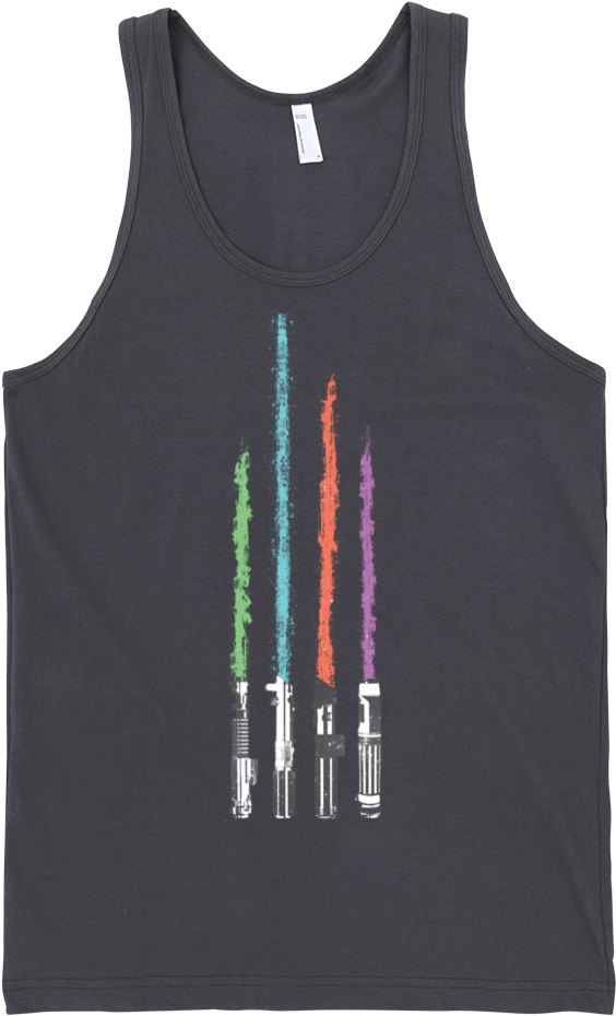 American 20apparel Asphalt Mockup 3 Original - Active Tank (1000x1000), Png Download