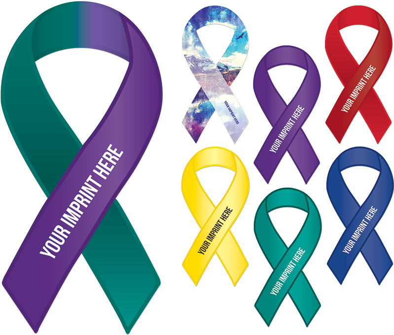 Military Suicide Awareness Ribbon (800x800), Png Download