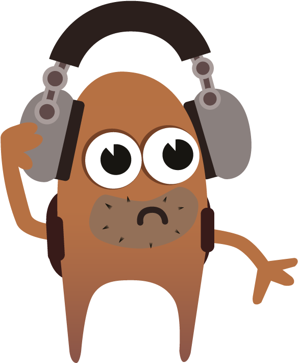 Podcasts - Cartoon (798x711), Png Download