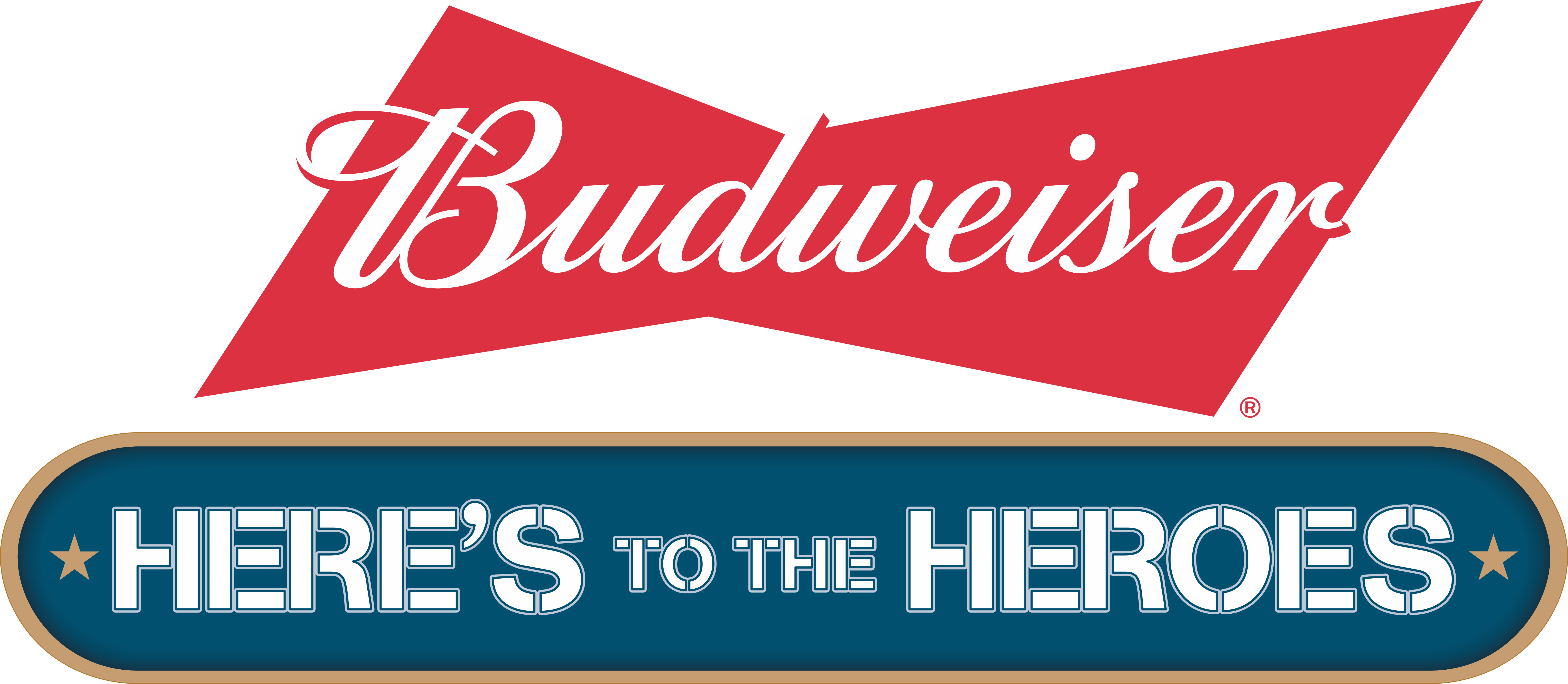 Budweiser Armed Forces - Sign (7200x3141), Png Download
