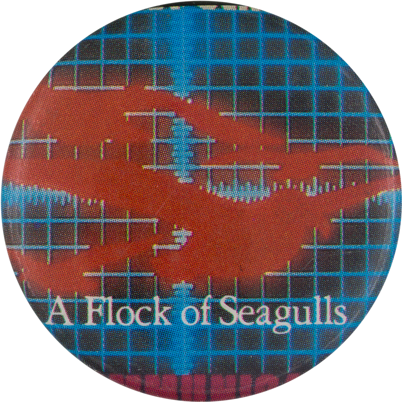 A Flock Of Seagulls Telecommunication - Mosaic (1000x938), Png Download