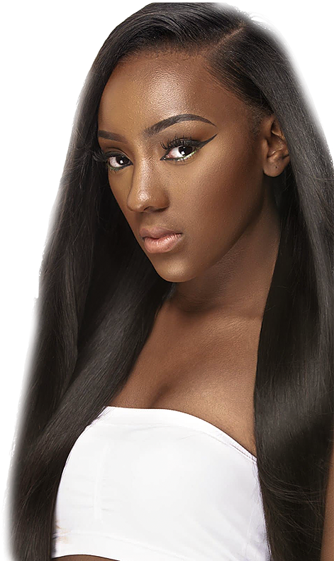 Model - Lace Wig (594x791), Png Download