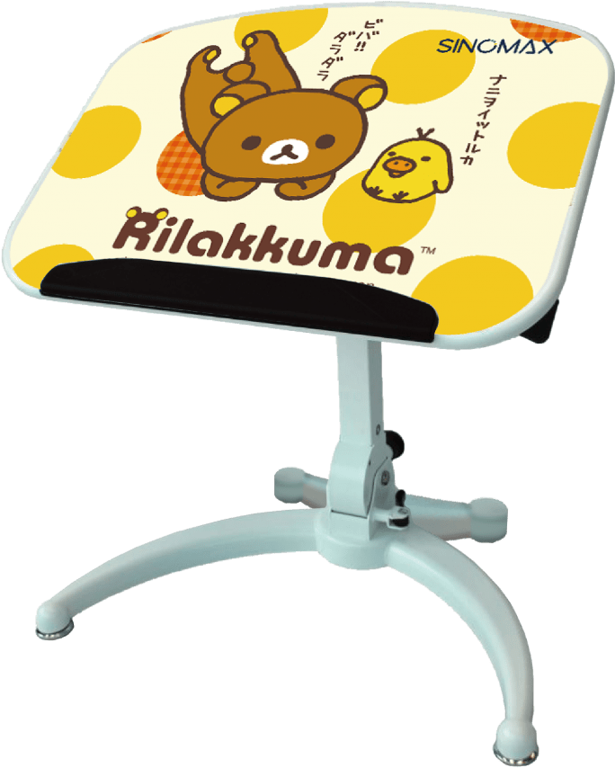 Rilakkuma Kids-care Desk - Chair (1000x973), Png Download