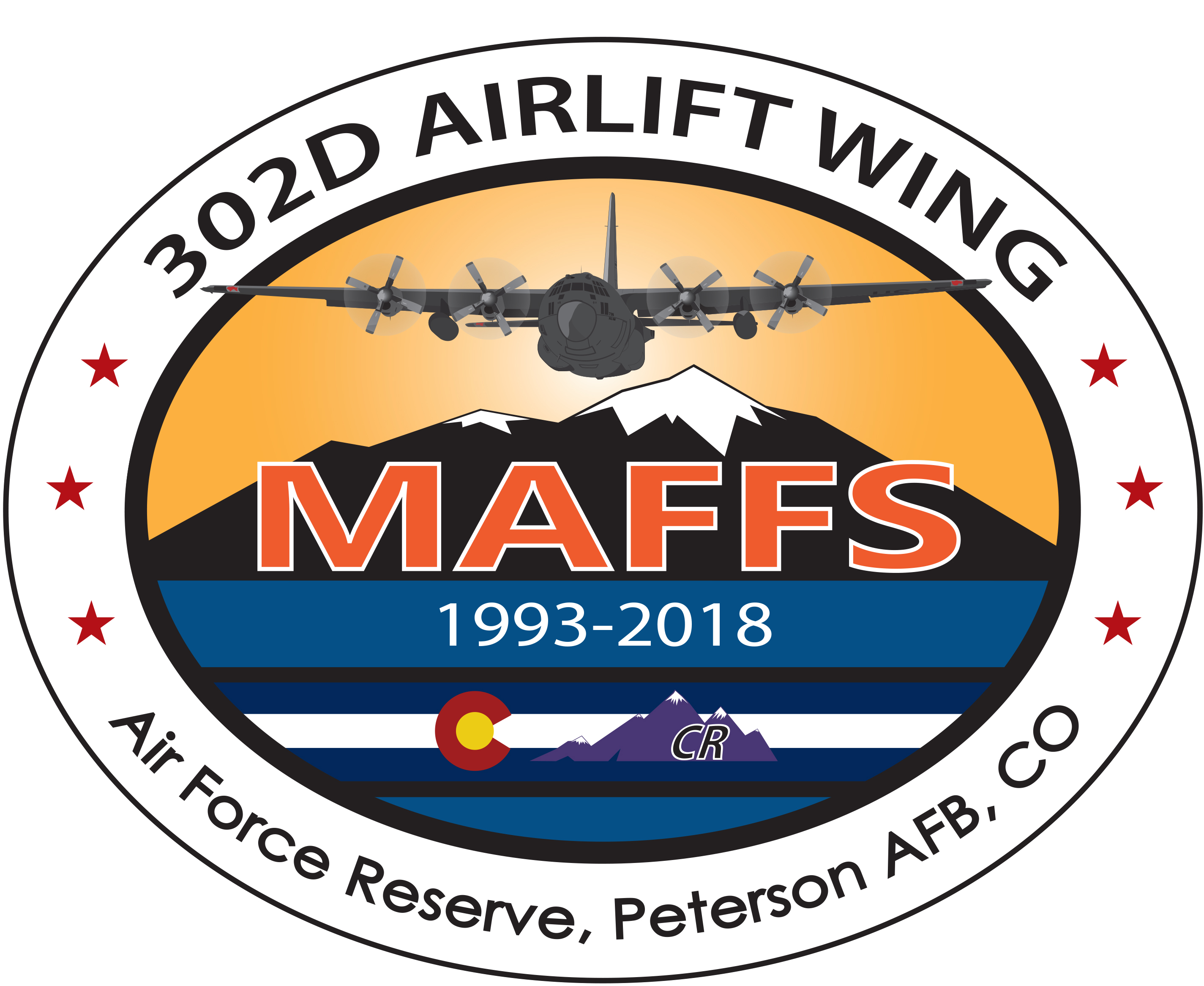 It Was 1993 When The 302nd Airlift Wing Received The (3300x2550), Png Download