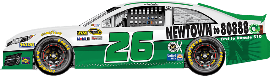 December 18, 2017 - Interstate Batteries Race Car (922x520), Png Download